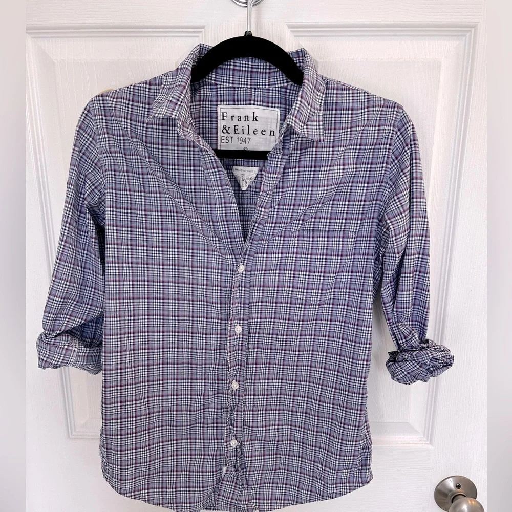 Frank & Eileen plaid Barry button-down shirt - Picture 6 of 11